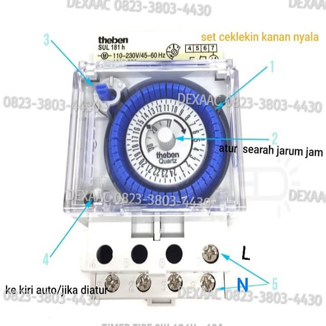 Cara Setting Perpindahan Atau Pasang Timer Ac Agar Hidup Bergantian